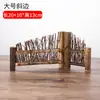 Decoraciones para Sashimi, Decoraciones para Sushi, Valla de Bambú Vintage, Adornos de Tejido de Bambú Estilo Japonés, Plato Estilo Valla Japonesa y Coreana
