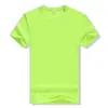 Camisetas de poliéster-algodón hechas a medida con impresión de logotipo, camisetas publicitarias, camisetas de cuello redondo de manga corta, camisetas culturales hechas a medida y uniformes de trabajo de calidad de exportación