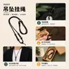 Cordón para collar de joyería de oro de doble lazo tejido a mano, cordón para colgante de jade cultural y creativo DIY, cadena para clavícula ajustable, cordón para colgar, venta al por mayor