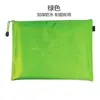 En stock bolsa para archivos A4 Patrón de fútbol impermeable engrosada bolsa de información inspección de producción bolsa de archivos con cremallera de lona bolsa de papelería impresión