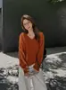 Tienda Insignia Shanghai Danong / ¡Suéter Jersey de Cuello V Ultra Suave Cepillado Lavado de Lana Cachemira Seda 2026!