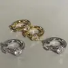 Pendientes de circonita para mujer, diseño de nicho, lujo ligero, alta gama, pendientes simples
