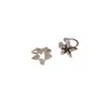 @Oferta Especial Estilo Coreano Simple Versátil Elegante Clip para Cartílago de Oreja con Forma de Estrella de Cinco Puntas Tendencia Ins Lujo Ligero Diseño de Nicho Clip para Hélix sin Perforación