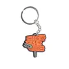 Llaveros, Bolsas, Colgantes de Joyería, Pequeños Regalos Serie de Dibujos Animados Transfronterizos al por Mayor Accesorios para Llaves de Goma Suave de PVC