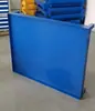 Caja de Volteo de Metal para Industria Autodescargable Caja de Recolección de Desechos de Viruta de Hierro Contenedor de Basura Basculante para Montacargas de Alta Resistencia Caja con Apertura Inferior