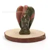 Suministro Transfronterizo Adornos de Ángel de Cristal de Jade de 2 Pulgadas Artesanías de Talla de Piedra Semipreciosa Amatista Adornos de Estilo Europeo