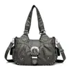 Venda Direta da Fábrica Bolsa de Ombro Feminina Personalizada Bolsa de Mão Moda Europeia e Americana Bolsa Tote Transversal Casual Bolsa de Grande Capacidade