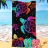 Toalla de Playa Personalizada con Foto Original Microfibra Felpa Impresión Digital Producción de Imagen Tela de Secado Rápido Toalla de Playa
