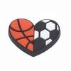 Série de Basquete Desenho Animado Sapatos Caverna Sapatos Fivela de Sapato Flor Personalidade Versátil Amantes de Basquete Sapatos de Jardim Fivela Decorativa Joia