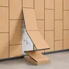 Venda direta da fábrica adesivos de parede autoadesivos para cobrir imperfeições, papel de parede para parede de fundo de TV, adesivos de parede 3D ranhurados à prova d'água para decoração de parede