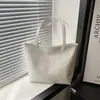 Bolso Retro de Gran Capacidad Bolso de Mujer 2024 Nuevo Estilo Coreano Casual Bolso Tote Moda Pequeño Fresco Bolso de Hombro