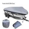 Amazon Lona Oxford 210D Cinza Capa para Barco Lancha Capa Anti-UV Capa Impermeável para Barco em V Anti-UV