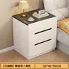 Mesita de Noche para Dormitorio del Hogar, Gabinete de Almacenamiento de Lujo Ligero de Gama Alta, Pequeño Gabinete de Almacenamiento de Mesita de Noche, Estante de Almacenamiento, Modelo Caliente 2026