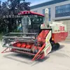 Cosechadora agrícola autopropulsada de orugas Wode de 140 caballos de fuerza, gran anchura de corte, cosechadora combinada antiobstrucción para campos de arroz fangosos