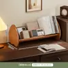 Estantería pequeña de escritorio, estante de almacenamiento, organizador de escritorio de oficina, soporte para lectura, estante de almacenamiento y exhibición para libros ilustrados