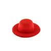 Tecido Escovado DIY Chapéu Pequeno Feito à Mão Chapéu para Boneca Bjd Loli Chapéu Decorativo Acessórios para Chapéu Base de Chapéu Crua 10cm