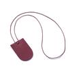 Nuevo llavero con collar y llavero, personalizado, de cuero a juego, accesorio colgante, estuche extraíble para llaves para mujer