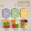 Lonchera de Frutas Camping Picnic Portátil Compartimentos Lonchera Lonchera Apta para Microondas Refrigerador Doméstico Cajón de Verduras
