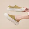 Grulla Blanca de Almohada 2026 Verano Nuevos Zapatos Casuales de Malla Transpirable Mocasines Slip-On Suela Suave Ligera Tacón Plano Antideslizante