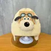 Gorro de Punto de Lana para Niños Niña Niño Bufanda para el Cuello Otoño e Invierno Gorro con Capucha de una Pieza Cortavientos Protección para los Oídos Suéter Cálido
