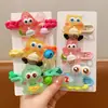 Diadema de goma famosa en Internet flequillo pasador accesorios para el cabello de niñas esponja bebé bebé clip para el cabello de bebé