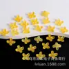 Chapéu Flor de Lírio Bicolor Galvanizado Colorido Acessórios para Corrente de Celular Pulseira Colar Base Flor de Lírio Joias Feitas à Mão DIY