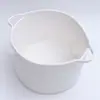 Fábrica de fio de algodão tecido à mão moderno cor sólida estilo simples algodão corda cesta de armazenamento simples acabamento comércio exterior