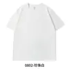 Camisetas de Algodão Respiráveis Transfronteiriças para Homens e Mulheres com Toque Fresco, Gola Redonda, Mangas Curtas e Estampa de Logotipo de Grupo da Empresa para Uniforme de Trabalho