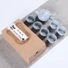 Juego de Té de Cerámica Dehua Ge Kiln Caja de Regalo Pequeña Juego de Té Kung Fu Cerámico Venta al por Mayor Personalizado Regalo para Evento de Inauguración Juego Pequeño