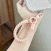 Goma para el pelo de cable de teléfono, cadena para teléfono móvil, cordón de silicona, colgante de teléfono corto de doble extremo, correa antipérdida para teléfono móvil