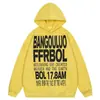 Sudadera con capucha holgada de estilo retro gótico con letras hip-hop callejero europeo y americano para hombre y mujer Marca de moda Invierno Sudaderas personalizadas para parejas