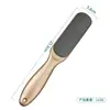 Lima de pies de acero inoxidable 304 para eliminar callos de piel muerta, molinillo de pies, exfoliante para pies, herramienta para pedicura de pies