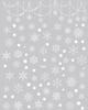 Navidad Copo de nieve blanco Pegatinas de henna Europeas y Americanas Impermeables 3D Pequeñas Calcomanías Láser Bronceado Decoración de Uñas Navideña Pegatinas Decorativas