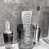 Vaso para cepillo de dientes de oso para el hogar, vaso para enjuague bucal de pareja, vaso para cepillo de dientes de lujo ligero, vaso de lavado con forma de zapatilla, vaso para accesorios dentales, portacepillos de dientes
