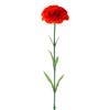 Clavel individual estilo europeo mesa flor artificial flor de seda Día de la Madre flor falsa Inicio Clavel suave exclusivo transfronterizo
