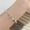 Pulsera de Plata de Ley Pura S999 Lujo Accesible Nicho Pulsera de Jazmín Mo Li Pulsera de Jade Hetian de Gama Alta Exquisita para Mujer