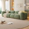 Estilo Nórdico Estilo Creme Estilo Ins Gelatina Popular na Internet Sofá Veludo de Bebê Sala de Estar Moderno Simples Estilo de Luxo Leve Apartamento Pequeno Doméstico