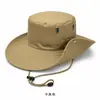 Sombrero de Pescador de Secado Rápido con Protección Solar para Exteriores para Hombres, Sombrero de Sol Grande para Pesca de Verano, Sombrero Personalizado para Senderismo en Camping en la Jungla