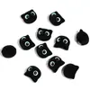 Nuevas Cuentas de Cabeza de Gato con Ojos Grandes Dibujados Aterciopeladas para Cadena de Teléfono Móvil DIY Llavero Accesorios de Joyería Cuentas Sueltas Venta al por Mayor