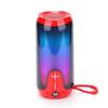 Tarjeta de artefacto musical de fiesta con luces de siete colores geniales transfronterizas, subwoofer, radio inalámbrica, altavoz Bluetooth de alto volumen