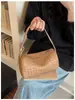 Bolso Cilíndrico Retro Moderno y de Moda, Bolso Tejido de Gamuza Mate para Mujer, Bolso de Mano de Moda, Bolso Cruzado Casual para Hombro
