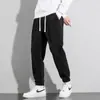 Pantalones Gruesos de Chenilla para Hombre Casual Primavera y Otoño Pantalones Cargo Pantalones Deportivos de Chándal Tendencia Pantalones de Pana para Hombre