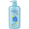 Champú de Marca Premium 750g Botella Grande Cuidado del Hogar Anticaspa Aceite de Té Verde Control de Grasa Fragancia a Orquídea Control de Grasa Voluminizador