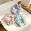 Fábrica de Origem Elásticos de Cabelo de Malha Dupla da Coreia, Scrunchies Modernos e Versáteis, Scrunchies Grandes, Elásticos de Cabelo
