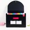 Carpeta Plegable tipo Acordeón A4 Nueva de 25 Compartimentos Sellada por Tres Lados con Correa para Colgar, Bolsa para Almacenamiento de Documentos de Oficina al por Mayor