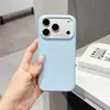 Adecuado para iPhone 17 Funda de Teléfono Móvil Simple Patrón de Cuero Imitación Caramelo Apple 18 Promax Cubierta Protectora Modelo Nuevo 1615 Suave