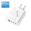 Cargador Multipuerto Accc con Patrón Mecánico de Concha Grande Adaptador de Corriente 5V2A 1USB+3PD Cabezal de Carga 12W Al por Mayor