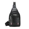 Bolso Cruzado Casual Deportivo Impermeable Exterior Estilo Coreano Moderno Bolso Cruzado para Hombre Bolso de Pecho de PU Bolso de Pecho para Hombre Venta al por Mayor
