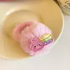 Diadema de Felpa de Dibujos Animados para Niñas, Cuerda para el Cabello Gruesa y de Alta Elasticidad para Niñas Pequeñas, Accesorios para el Cabello de Goma Versátiles para Cola de Caballo