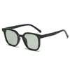 Óculos de sol com blush rosa degradê mais vendidos estilo japonês armação preta óculos de sol gnn óculos de sol moda feminina proteção solar ocular masculina